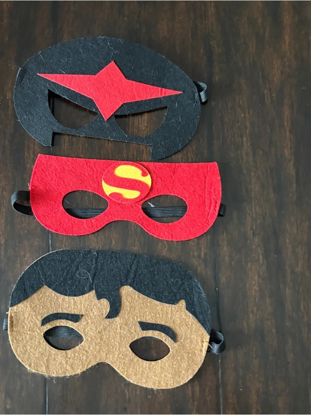 Variety Pack Superhero Masks (set of 10)